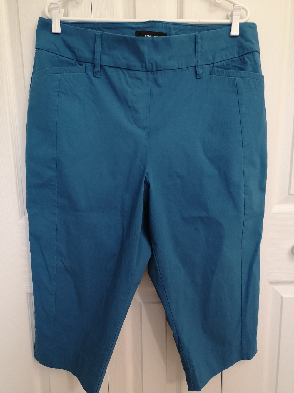 Savvy Fit Teal Blue Capri Pants – Size 18